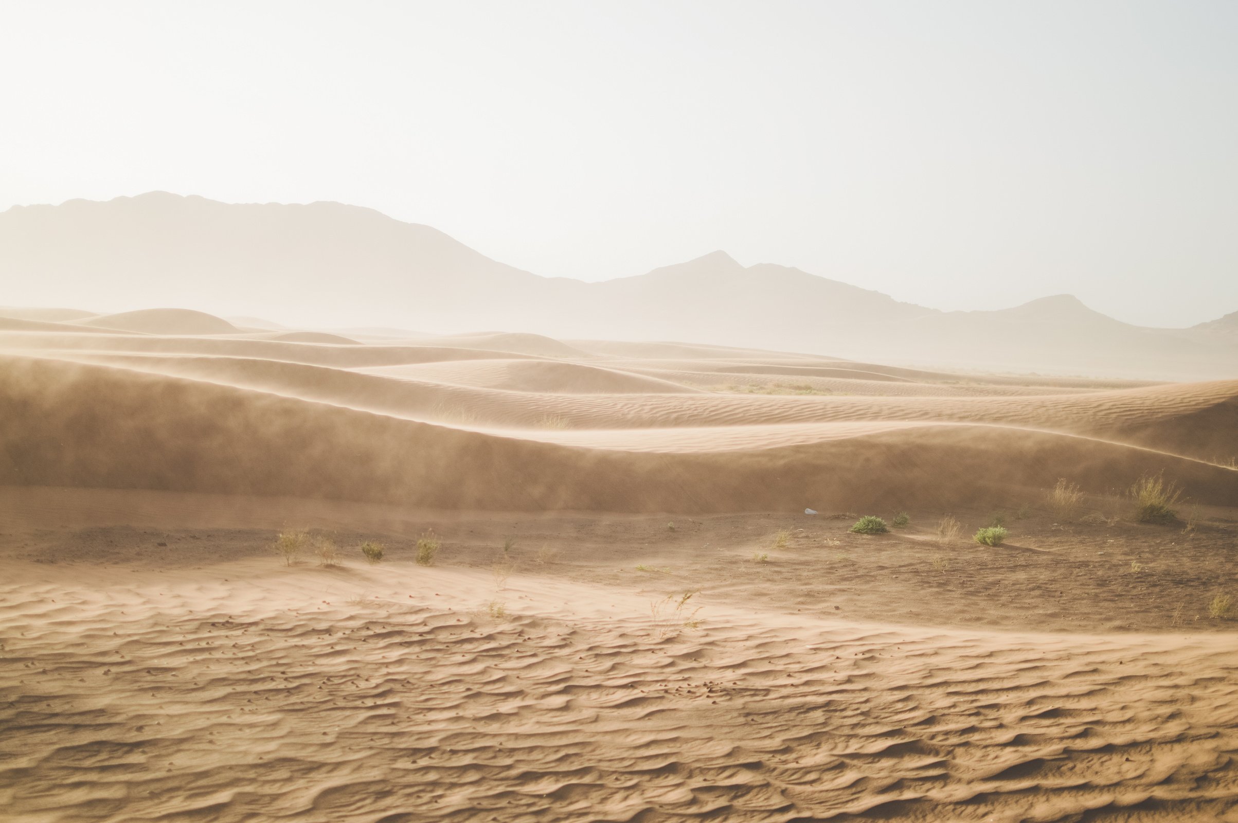 Dry Sahara Desert